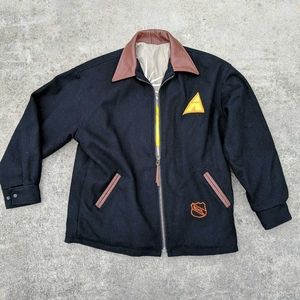 Pinnacle Identity Mens Jacket‎ Wool Blend NHL Sz XL